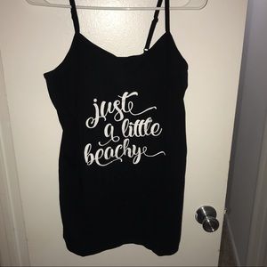 Torrid Just a little beachy tank XL NWOT